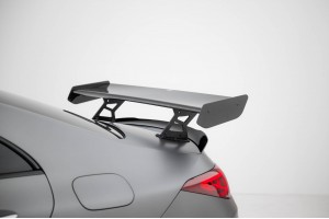 Carbon Spoiler With Internal Brackets Uprights + LED Mercedes-Benz CLA Coupe C118 / C118 Facelift Carbon Spoiler With Internal Brackets Uprights + LED Mercedes-Benz CLA Coupe C118 / C118 Facelift