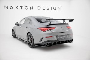 Carbon Spoiler With Upper Swan Mounting Mercedes-Benz CLA Coupe C118 / C118 Facelift Carbon Spoiler With Upper Swan Mounting Mercedes-Benz CLA Coupe C118 / C118 Facelift