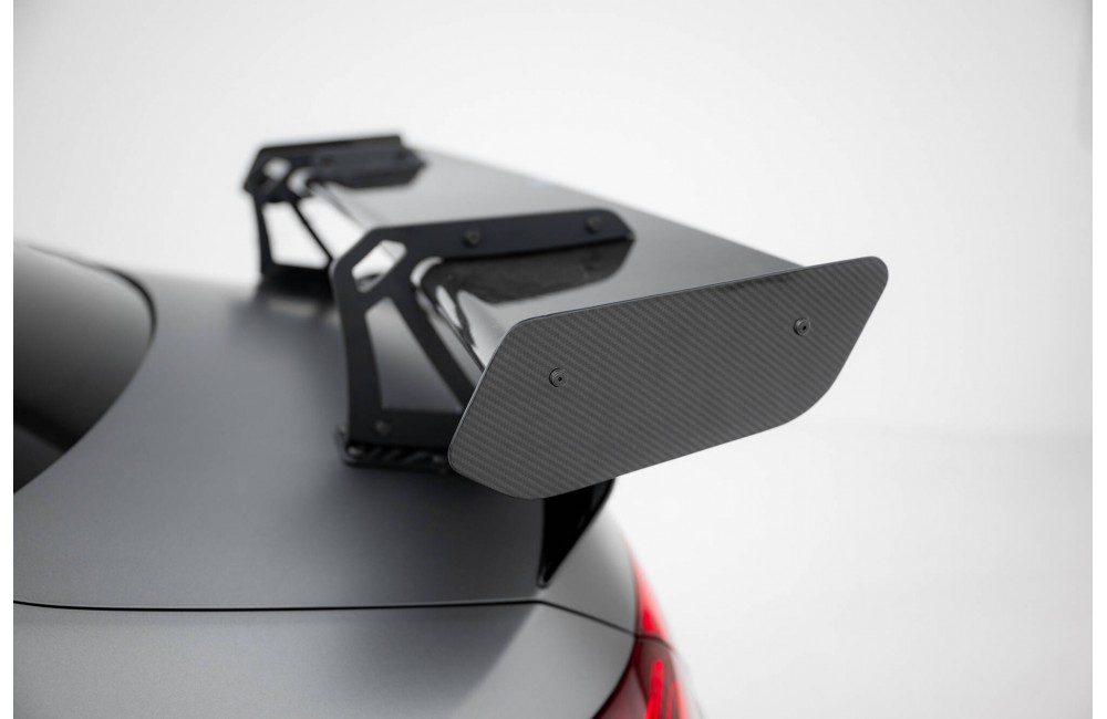 Carbon Spoiler With Upper Swan Mounting Mercedes-Benz CLA Coupe C118 / C118 Facelift Carbon Spoiler With Upper Swan Mounting Mercedes-Benz CLA Coupe C118 / C118 Facelift