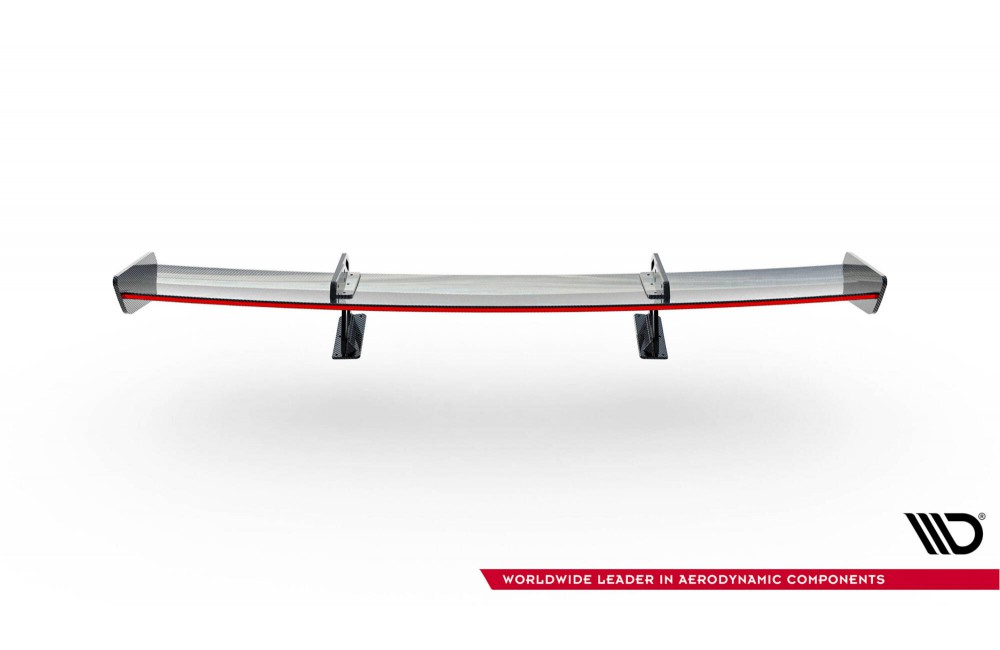 Carbon Spoiler With Upper Swan Mounting + LED Mercedes-Benz CLA Coupe C118 / C118 Facelift