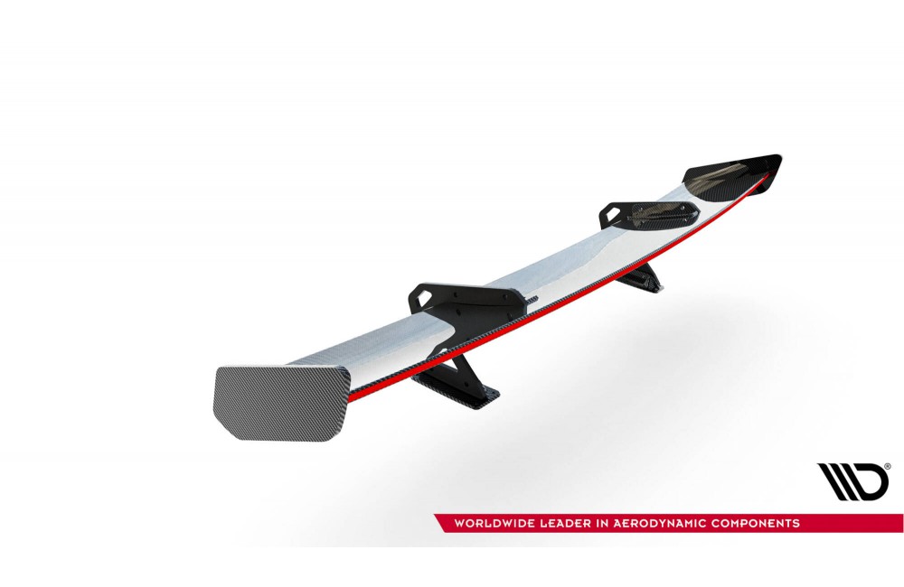Carbon Spoiler With Upper Swan Mounting + LED Mercedes-Benz CLA Coupe C118 / C118 Facelift