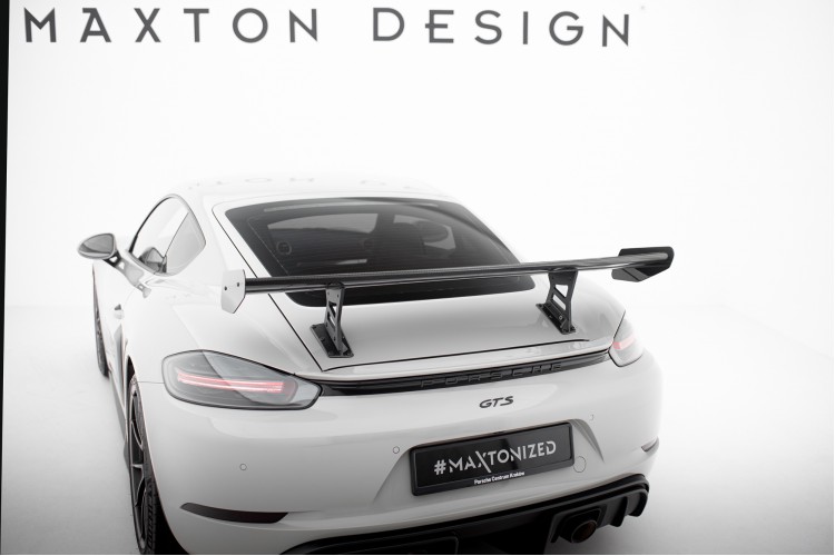 Αεροτομή Carbon Με Εσωτερικά Στηρίγματα V.1 Porsche 718 Cayman 982c