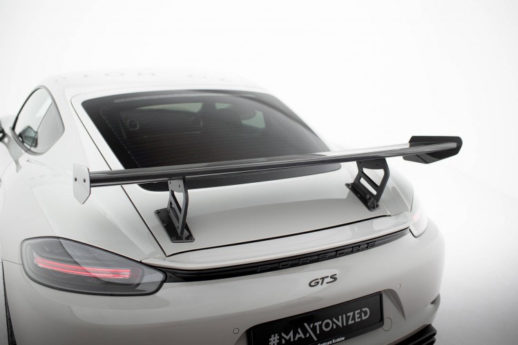 Αεροτομή Carbon Με Εσωτερικά Στηρίγματα V.2 Porsche 718 Cayman 982c