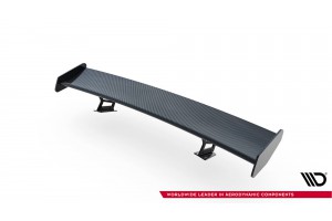 Carbon Spoiler With Internal Brackets Uprights V.2 Porsche 718 Cayman 982c Carbon Spoiler With Internal Brackets Uprights V.2 Porsche 718 Cayman 982c