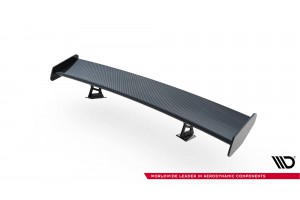 Carbon Spoiler With Internal Brackets Uprights V.1 + LED Porsche 718 Cayman 982c Carbon Spoiler With Internal Brackets Uprights V.1 + LED Porsche 718 Cayman 982c