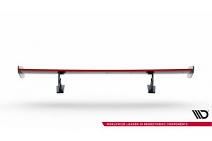 Carbon Spoiler With Internal Brackets Uprights V.2 + LED Porsche 718 Cayman 982c