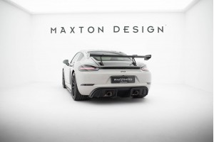 Carbon Spoiler With Upper Swan Mounting V.1 Porsche 718 Cayman 982c Carbon Spoiler With Upper Swan Mounting V.1 Porsche 718 Cayman 982c