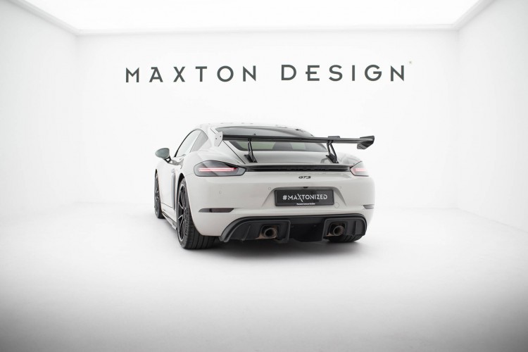Αεροτομή Carbon Με Άνω Στήριγμα V.1 Porsche 718 Cayman 982c