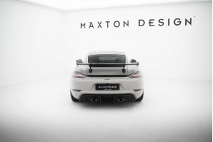 Carbon Spoiler With Upper Swan Mounting V.1 Porsche 718 Cayman 982c Carbon Spoiler With Upper Swan Mounting V.1 Porsche 718 Cayman 982c