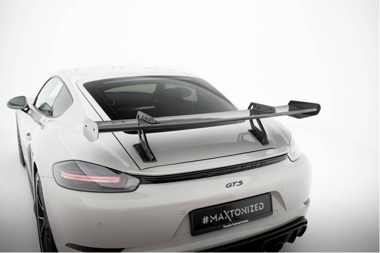 Αεροτομή Carbon Με Άνω Στήριγμα V.1 Porsche 718 Cayman 982c