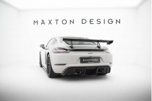 Carbon Spoiler With Upper Swan Mounting V.2 Porsche 718 Cayman 982c Carbon Spoiler With Upper Swan Mounting V.2 Porsche 718 Cayman 982c