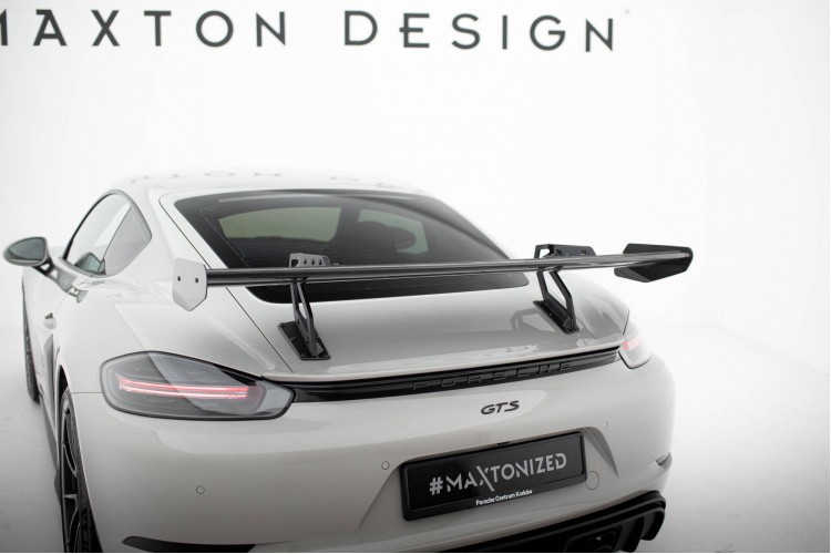 Αεροτομή Carbon Με Άνω Στήριξη V.2 Porsche 718 Cayman 982c