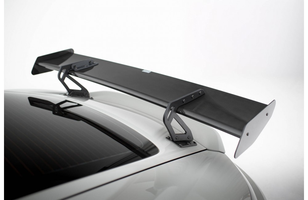 Carbon Spoiler With Upper Swan Mounting V.1 + LED Porsche 718 Cayman 982c Carbon Spoiler With Upper Swan Mounting V.1 + LED Porsche 718 Cayman 982c