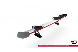 Carbon Spoiler With Upper Swan Mounting V.2 + LED Porsche 718 Cayman 982c Carbon Spoiler With Upper Swan Mounting V.2 + LED Porsche 718 Cayman 982c
