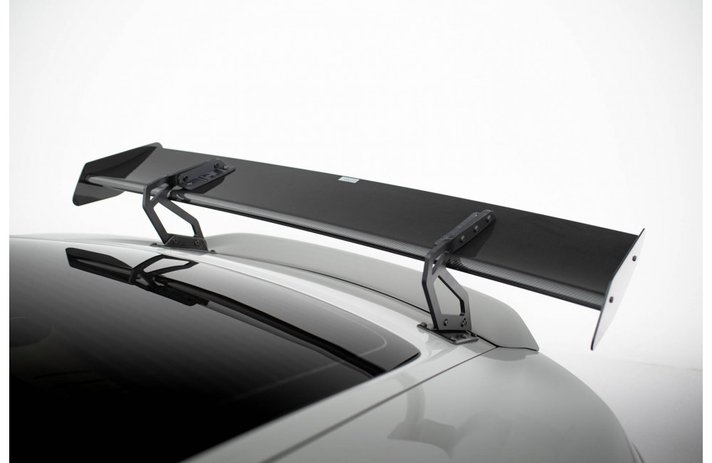 Carbon Spoiler With Upper Swan Mounting V.2 + LED Porsche 718 Cayman 982c Carbon Spoiler With Upper Swan Mounting V.2 + LED Porsche 718 Cayman 982c