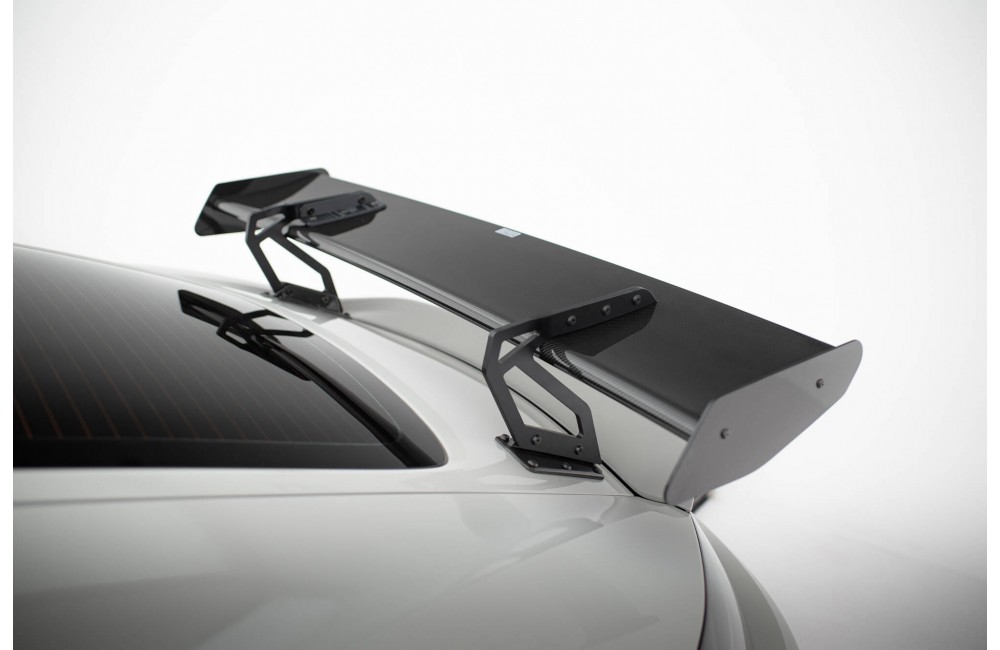 Carbon Spoiler With Upper Swan Mounting V.2 + LED Porsche 718 Cayman 982c Carbon Spoiler With Upper Swan Mounting V.2 + LED Porsche 718 Cayman 982c