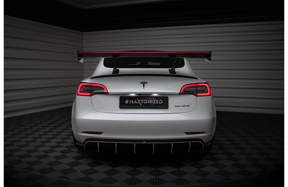 Carbon Spoiler + LED Tesla Model 3 Carbon Spoiler + LED Tesla Model 3