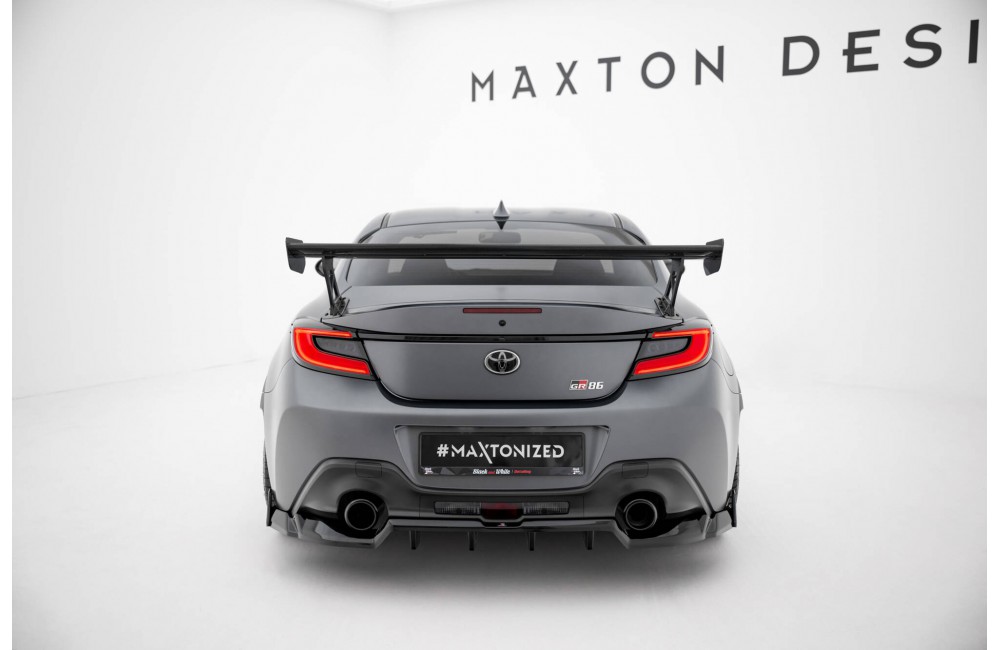Carbon Spoiler With External Brackets Uprights Toyota GR86 / Subaru BRZ Mk2 Carbon Spoiler With External Brackets Uprights Toyota GR86 / Subaru BRZ Mk2