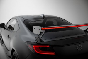 Carbon Spoiler With External Brackets Uprights + LED Toyota GR86 / Subaru BRZ Mk2 Carbon Spoiler With External Brackets Uprights + LED Toyota GR86 / Subaru BRZ Mk2