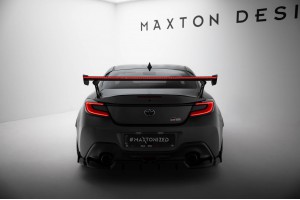 Carbon Spoiler With External Brackets Uprights + LED Toyota GR86 / Subaru BRZ Mk2 Carbon Spoiler With External Brackets Uprights + LED Toyota GR86 / Subaru BRZ Mk2