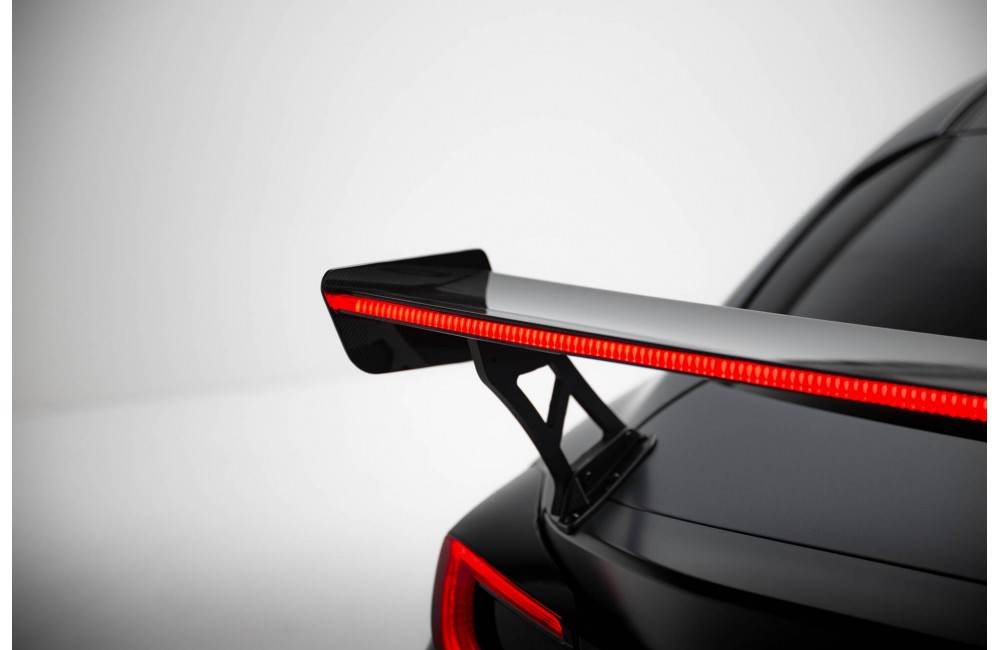 Carbon Spoiler With External Brackets Uprights + LED Toyota GR86 / Subaru BRZ Mk2 Carbon Spoiler With External Brackets Uprights + LED Toyota GR86 / Subaru BRZ Mk2