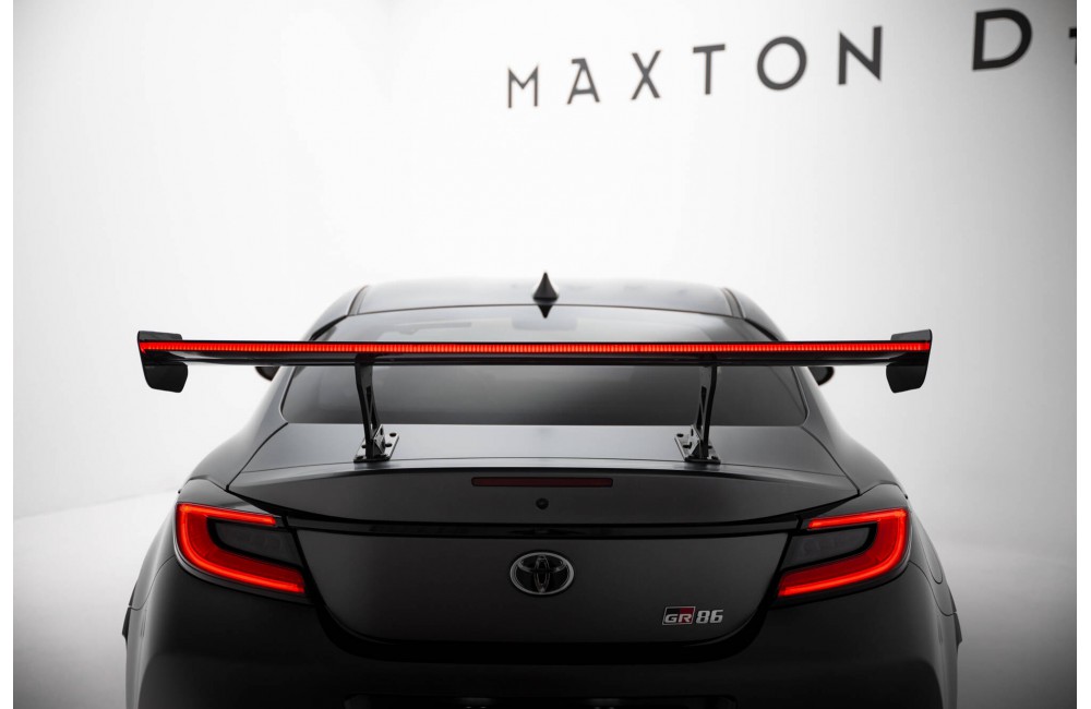 Carbon Spoiler With Internal Brackets Uprights + LED Toyota GR86 / Subaru BRZ Mk2 Carbon Spoiler With Internal Brackets Uprights + LED Toyota GR86 / Subaru BRZ Mk2