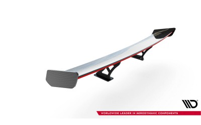 Carbon Spoiler With Internal Brackets Uprights + LED Toyota GR86 / Subaru BRZ Mk2
