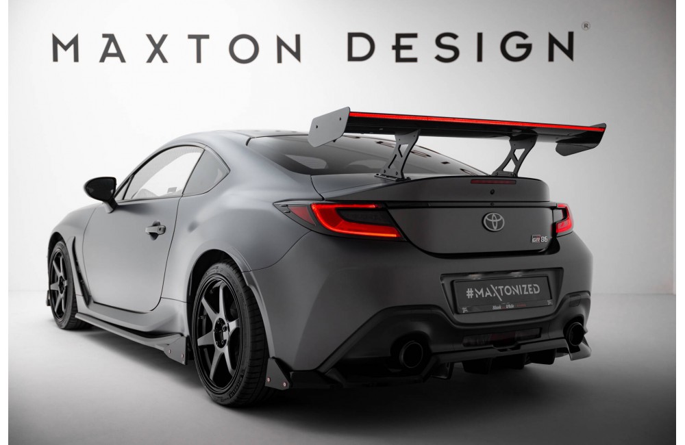 Carbon Spoiler With Internal Brackets Uprights + LED Toyota GR86 / Subaru BRZ Mk2 Carbon Spoiler With Internal Brackets Uprights + LED Toyota GR86 / Subaru BRZ Mk2