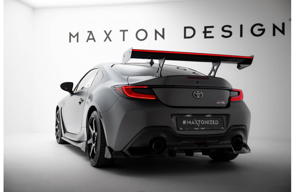 Carbon Spoiler With Internal Brackets Uprights + LED Toyota GR86 / Subaru BRZ Mk2 Carbon Spoiler With Internal Brackets Uprights + LED Toyota GR86 / Subaru BRZ Mk2