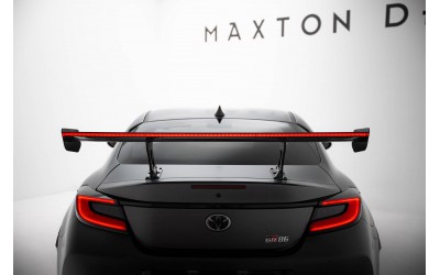 Carbon Spoiler With Internal Brackets Uprights + LED Toyota GR86 / Subaru BRZ Mk2
