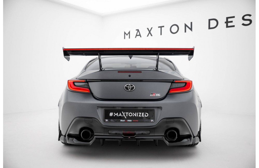 Carbon Spoiler With Internal Brackets Uprights + LED Toyota GR86 / Subaru BRZ Mk2 Carbon Spoiler With Internal Brackets Uprights + LED Toyota GR86 / Subaru BRZ Mk2