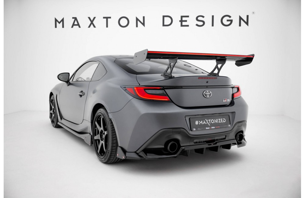 Carbon Spoiler With Internal Brackets Uprights + LED Toyota GR86 / Subaru BRZ Mk2 Carbon Spoiler With Internal Brackets Uprights + LED Toyota GR86 / Subaru BRZ Mk2