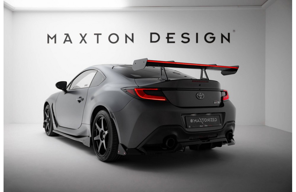 Carbon Spoiler With Upper Swan Mounting + LED Toyota GR86 / Subaru BRZ Mk2 Carbon Spoiler With Upper Swan Mounting + LED Toyota GR86 / Subaru BRZ Mk2