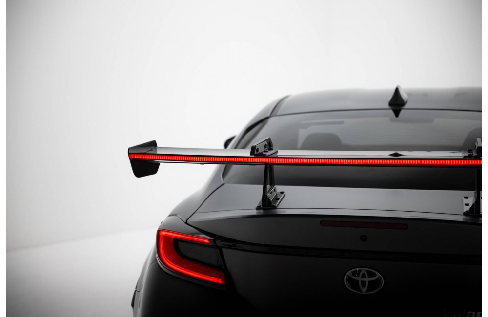 Carbon Spoiler With Upper Swan Mounting + LED Toyota GR86 / Subaru BRZ Mk2 Carbon Spoiler With Upper Swan Mounting + LED Toyota GR86 / Subaru BRZ Mk2