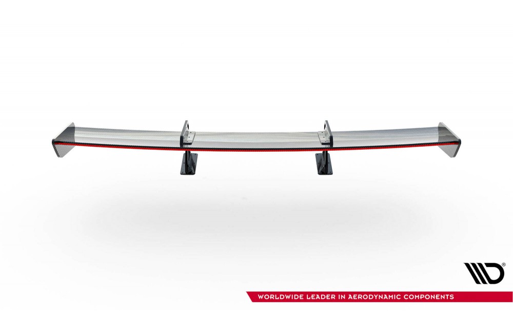 Carbon Spoiler With Upper Swan Mounting + LED Toyota GR86 / Subaru BRZ Mk2 Carbon Spoiler With Upper Swan Mounting + LED Toyota GR86 / Subaru BRZ Mk2