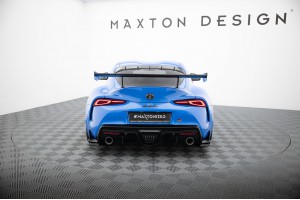 Carbon Spoiler With External Brackets Uprights Toyota Supra Mk5 Carbon Spoiler With External Brackets Uprights Toyota Supra Mk5