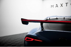 Carbon Spoiler With External Brackets Uprights + LED Toyota Supra Mk5 Carbon Spoiler With External Brackets Uprights + LED Toyota Supra Mk5