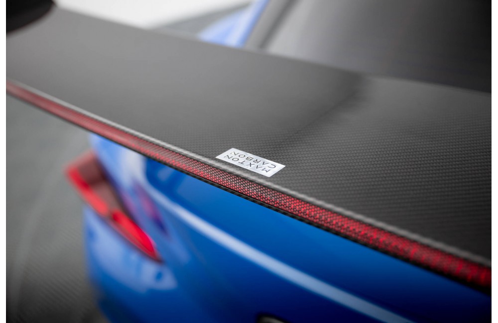 Carbon Spoiler With External Brackets Uprights + LED Toyota Supra Mk5 Carbon Spoiler With External Brackets Uprights + LED Toyota Supra Mk5