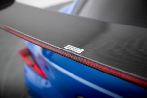 Carbon Spoiler With External Brackets Uprights + LED Toyota Supra Mk5 Carbon Spoiler With External Brackets Uprights + LED Toyota Supra Mk5