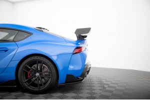 Carbon Spoiler With Upper Swan Mounting + LED Toyota Supra Mk5 Carbon Spoiler With Upper Swan Mounting + LED Toyota Supra Mk5