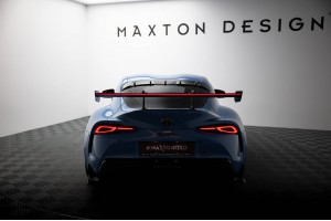 Carbon Spoiler With Upper Swan Mounting + LED Toyota Supra Mk5 Carbon Spoiler With Upper Swan Mounting + LED Toyota Supra Mk5