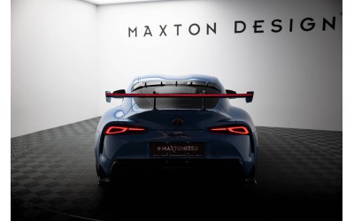Carbon Spoiler With Upper Swan Mounting + LED Toyota Supra Mk5