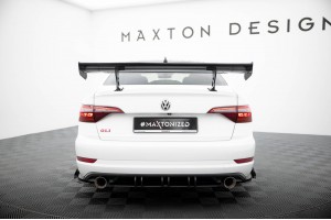 Carbon Spoiler With Internal Brackets Uprights Volkswagen Jetta GLI Mk7 Carbon Spoiler With Internal Brackets Uprights Volkswagen Jetta GLI Mk7