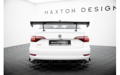 Carbon Spoiler With Internal Brackets Uprights Volkswagen Jetta GLI Mk7