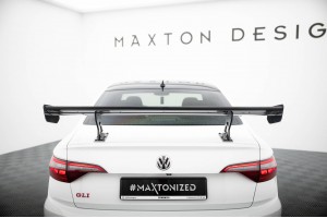 Carbon Spoiler With Internal Brackets Uprights Volkswagen Jetta GLI Mk7 Carbon Spoiler With Internal Brackets Uprights Volkswagen Jetta GLI Mk7