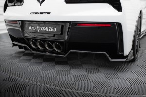 Central Rear Splitter (with vertical bars) Chevrolet Corvette C7 Central Rear Splitter (with vertical bars) Chevrolet Corvette C7