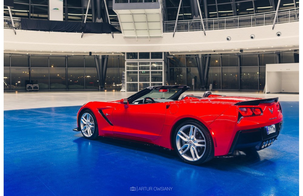 Rear Side Splitters Chevrolet Corvette Stingray C7