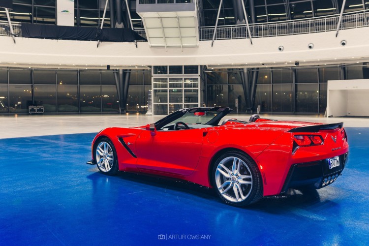 Πίσω Πλευρικοί Splitters Chevrolet Corvette Stingray C7