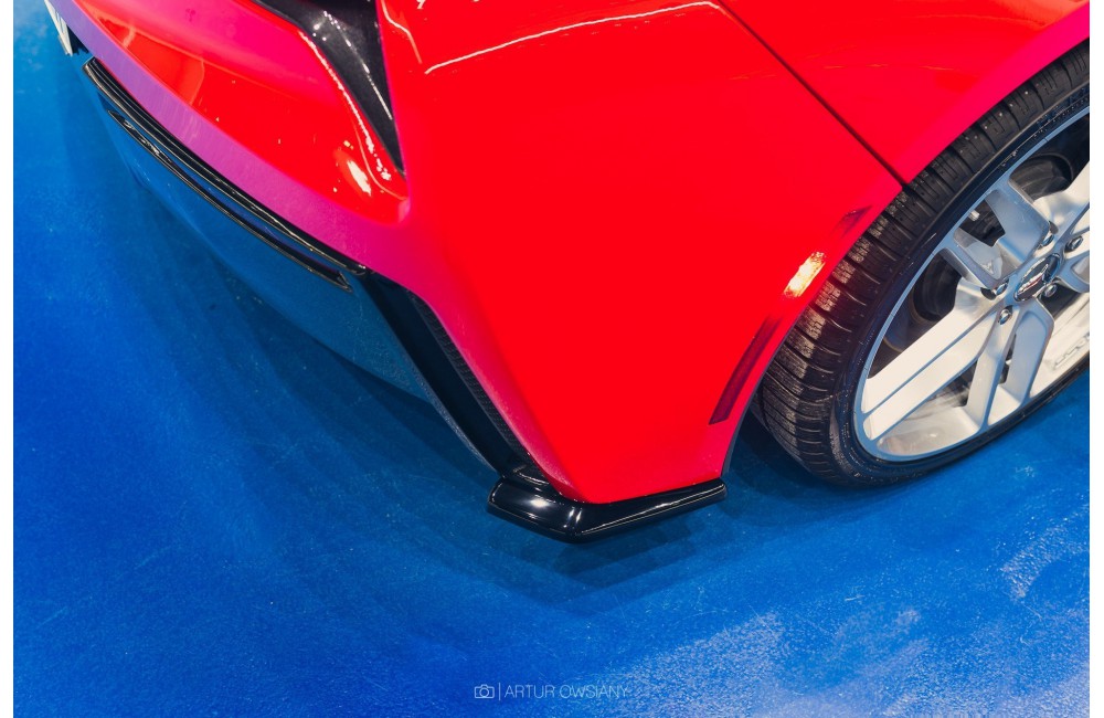 Rear Side Splitters Chevrolet Corvette Stingray C7