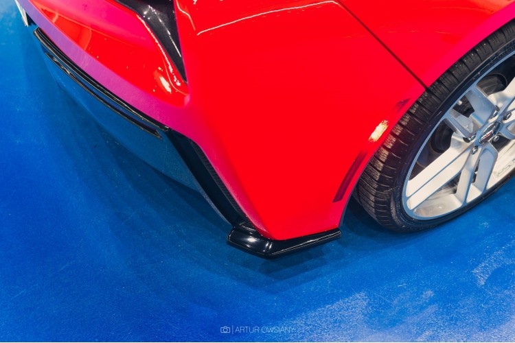 Πίσω Πλευρικοί Splitters Chevrolet Corvette Stingray C7